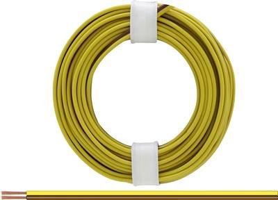 Donau Elektronik 218-38 Litze 2 x 0.14 mm² Braun-Gelb 5 m