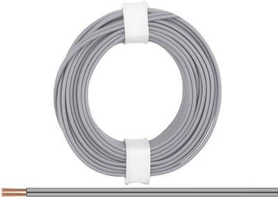 Donau Elektronik 218-99 Litze 2 x 0.14 mm² Grau 5 m