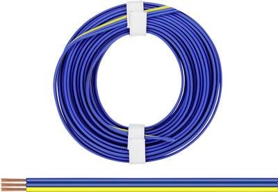 Donau Elektronik 318-223 Litze 3 x 0.14 mm² Blau, Gelb 5 m
