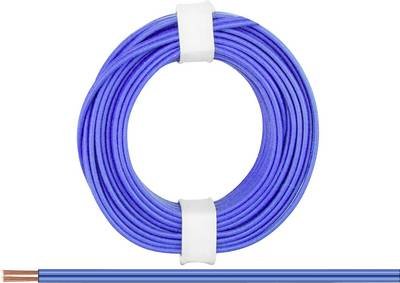 Donau Elektronik 218-22 Litze 2 x 0.14 mm² Blau 5 m
