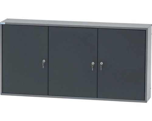 Küpper Hängeschrank 1200 x 600 x 200 mm 3 Türen grau