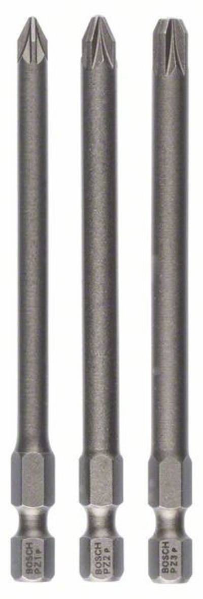 Bosch Accessories 2607001761 Sechsrund-Bit extra hart E 6.3 3 St.