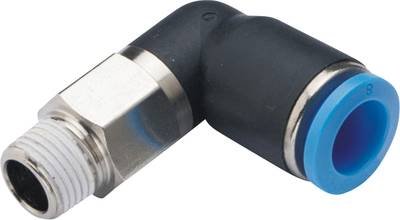 TRU COMPONENTS Winkelverbinder GPL8-01 Rohr-Ø: 8 mm Gewinde-Maß: R1/8 1 St.