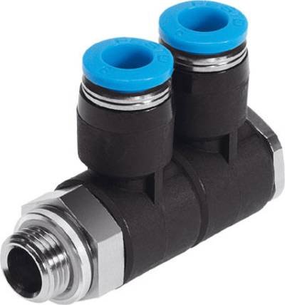 FESTO Verteiler 186227 QSLV2-G1/4-8 Rohr-Ø: 8 mm 1 St.
