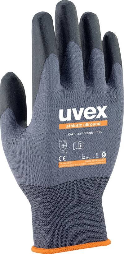 uvex 6002810 6038 Montagehandschuh Größe (Handschuhe): 10 EN 388:2016 1 Paar