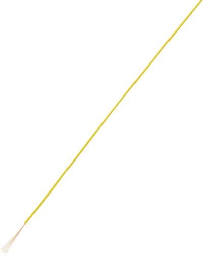 TRU COMPONENTS 1564518 Litze LiFY 1 x 0.05 mm² Gelb 25 m