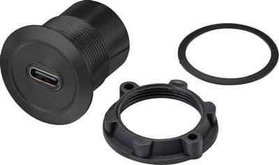 TRU COMPONENTS TC-9534324 USB-Einbaubuchse 3.1 Buchse, Einbau USB-C® Buchse Inhalt: 1 St.