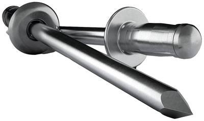 Gesipa 1433534 Blindniete (Ø x L) 4 mm x 8 mm Stahl Aluminium 100 St.