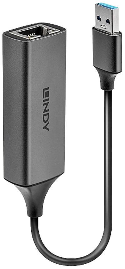 LINDY USB 3.0 Gigabit Ethernet Converter Netzwerkadapter 1 GBit/s USB-A (USB 3.0), RJ45