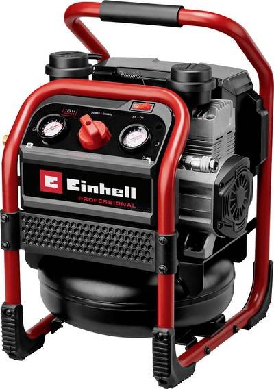 Einhell Professional 4020385 Akku-Kompressor SILENZZO 18/160 8 bar 2 Zylinder