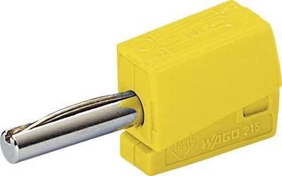 WAGO Bananenstecker Stecker, gerade Stift-Ø: 4 mm Gelb 1 St.