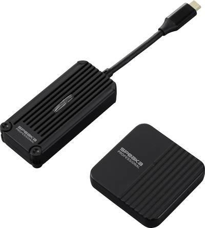 SpeaKa Professional SP-TR-300 Drahtloses Full HD Präsentationssystem USB-C® (DP Alt Mode) HDMI® 30 m 5 GHz 1920 x 1080 P