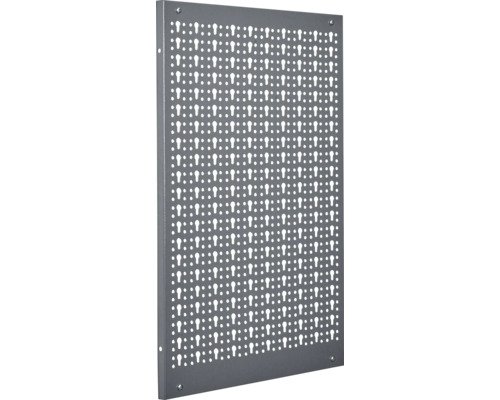 Küpper Stahlblech-Lochwand 400 x 600 x 15 mm hellgrau 1-tlg