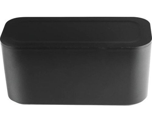 Kabelbox inkl. Steckdosenleiste 5xT13 schwarz