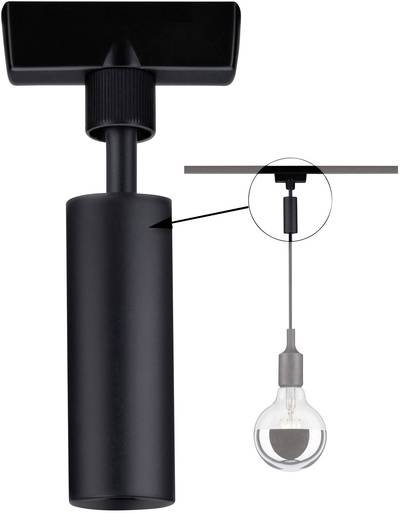 Paulmann 96914 Aufbausystem-Komponente Pendeladapter Schwarz (matt)