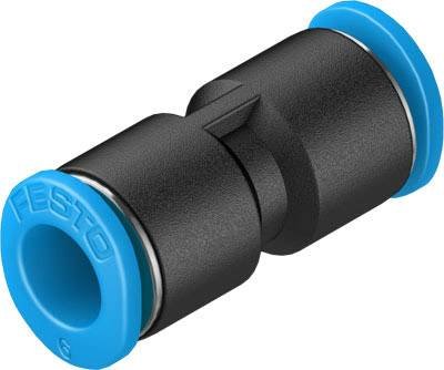 FESTO Gerade-Verbinder 153325 QSM-6 Rohr-Ø: 6 mm, 6 mm 1 St.