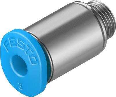 FESTO Gerade-Verbinder 153313 QSM-M5-3-I Rohr-Ø: 3 mm Gewinde-Maß: M5 1 St.