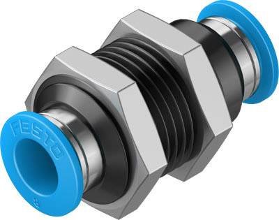 FESTO Gerade-Verbinder 153159 QSS-8 Rohr-Ø: 8 mm, 8 mm 1 St.
