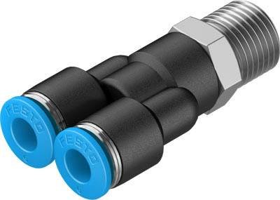 FESTO Y-Verbinder 153140 QSY-1/4-6 Rohr-Ø: 6 mm Gewinde-Maß: R1/4 1 St.