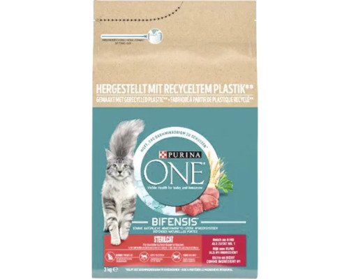 PURINA ONE Katzenfutter Erwachsene sterilcat 3 kg