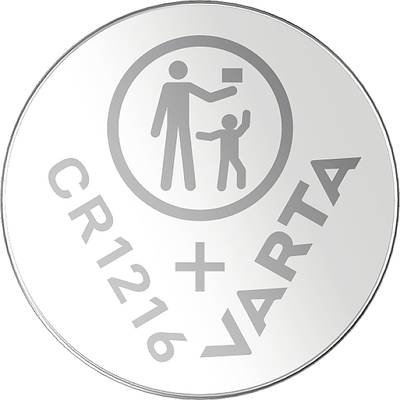 Varta Knopfzelle CR 1216 3 V 1 St. 27 mAh Lithium LITHIUM Coin CR1216 Bli 1