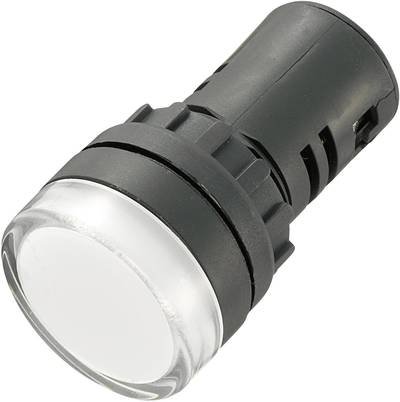 TRU COMPONENTS 140396 LED-Signalleuchte Weiß 24 V/DC