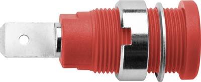 Schützinger DI SEB 7080 Ni / RT Sicherheits-Einbaubuchse Rot 1 St.