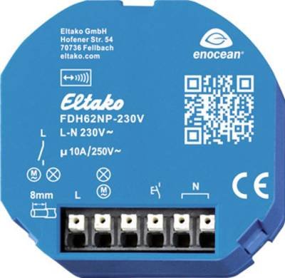 FDH62NP-230V+FTKB-rw Eltako Funk Schaltaktor 1-Kanal Unterputz Schaltleistung (max.) 2500 W Reichweite max. (im Freifeld