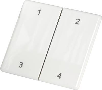 Funksensor Minihandsender weiß glänzend