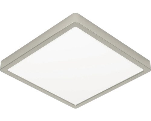 Deckenlampe Fueva 6 LED 13 W 2100 lm eckig nickel-matt