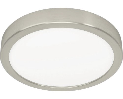 Deckenlampe Fueva 6 LED 11,5 W 1550 lm rund nickel-matt