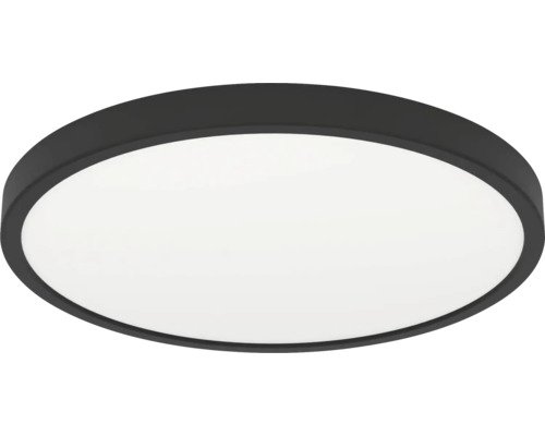 Deckenlampe Fueva 6 LED 11,5 W 1550 lm rund schwarz
