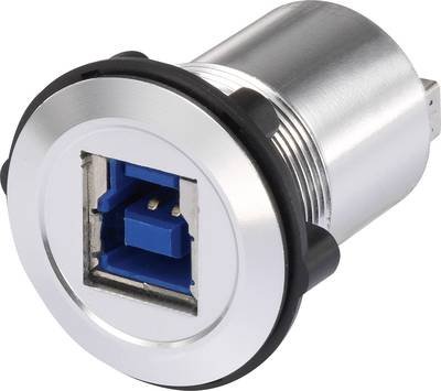 TRU COMPONENTS USB-10 USB-Einbaubuchse 3.0 Buchse, Einbau Inhalt: 1 St.