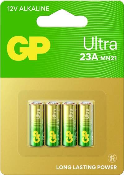 GP Ultra Spezial-Batterie 23 A 12 V 4 St.