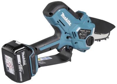 Makita MAKITA - DUC101RF01 Akku-Astsäge 18V 3.0 Ah Akku Kettensäge inkl. Akku, inkl. Ladegerät Schwertlänge 100 mm