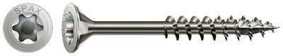 SPAX 0197000450703 R 88091 Senkkopf T-STAR TG Holzschraube 4.5 mm 70 mm T-STAR plus Edelstahl A2 100 St.