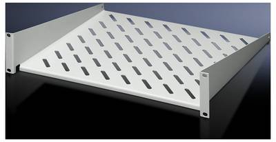 Rittal 7119.400 19 Zoll 2 HE Festeinbau Geeignet für Schranktiefe: ab 450 mm Grau