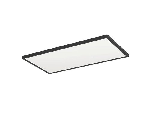 Deckenlampe Slim 17,2 W 2900 lm eckig schwarz