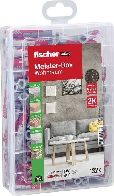 Fischer 535971 DUOPOWER Dübel-Sortimentsbox 1 St.