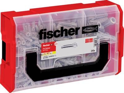 Fischer 532892 FIXtainer Dübelsortiment 210 Teile