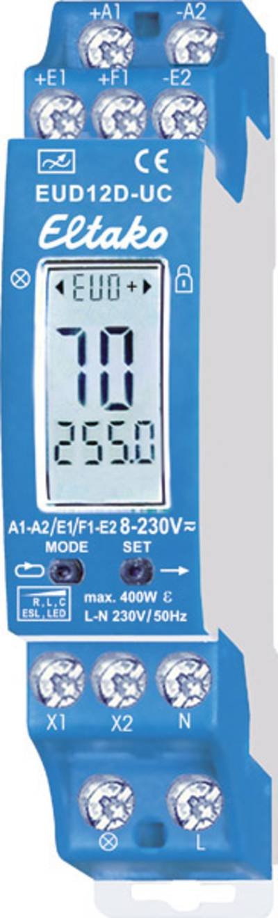 Eltako 21100905 Hutschienen Dimmer Blau