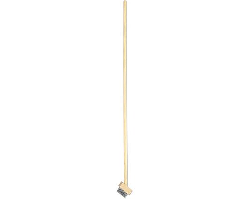 Fugenbürste for_q 10 cm mit Holzstiel 140 cm