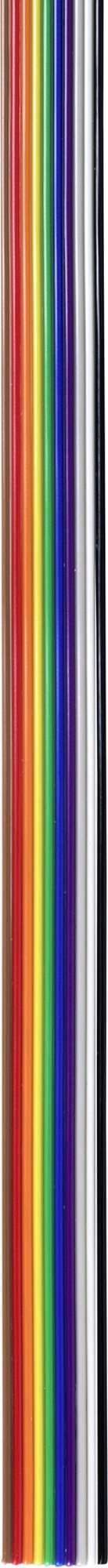 TRU COMPONENTS TC-7638576 Datenleitung 10 x 1.27 mm Mehrfarbig 30 m