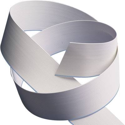 3M HF365/10 100 Flachbandkabel Rastermaß: 1.27 mm 10 x 0.08 mm² Grau Meterware