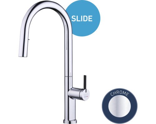 KEO Küchenarmatur mit Brause KAWAI chrom