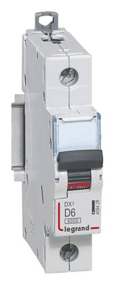 Legrand 409428 Legrand 409428 Leitungsschutzschalter 6 A 230 V/AC, 400 V/AC