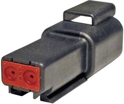 TE Connectivity DT 04-2P-CE02 Rundstecker Stecker, gerade Gesamtpolzahl: 2 Serie (Rundsteckverbinder): DT 1 St.