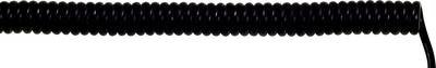 LAPP 73220200 Spiralkabel UNITRONIC® SPIRAL 100 mm / 400 mm 2 x 0.14 mm² Schwarz 5 St.