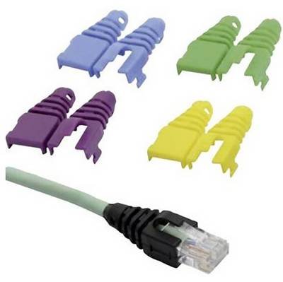 MH Connectors RJ45 Knickschutz RJ45SRB-RET-BK RJ45SRB-RET-BK Schwarz 1 St.