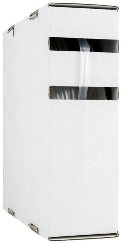 Hongshang 2111164298 Schrumpfschlauch ohne Kleber Transparent 6.40 mm 3.20 mm Schrumpfrate:2:1 10 m
